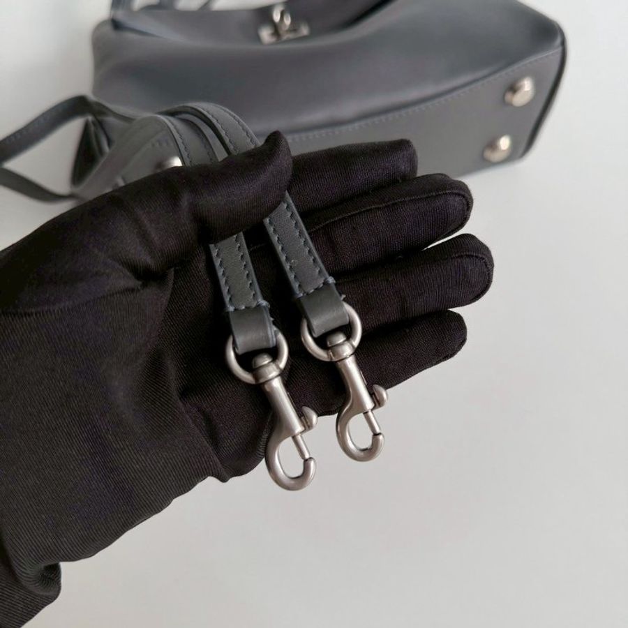 99新🆕 Balenciaga 巴黎世家 Rodeo 灰色銀釦 XS號-12
