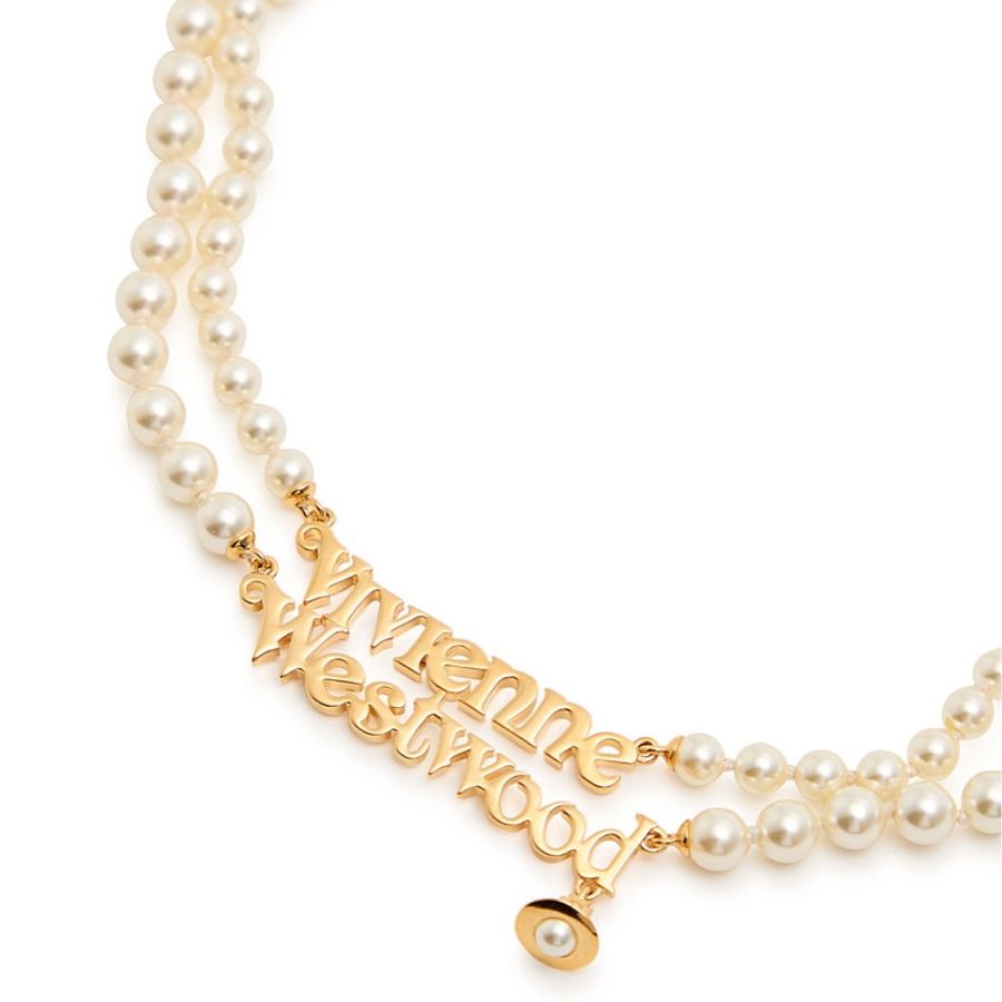 Vivienne Westwood Amelia Necklace|珍珠雙鏈-0