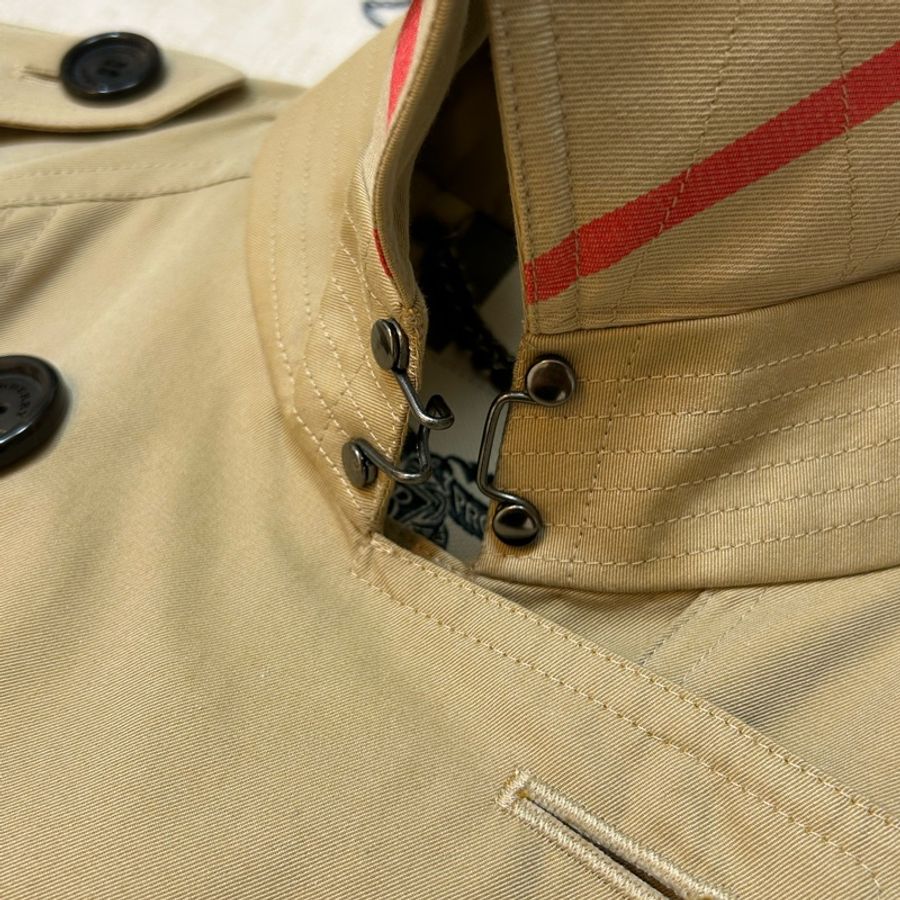 BURBERRY英國蜜色兩件式風衣UK6-7