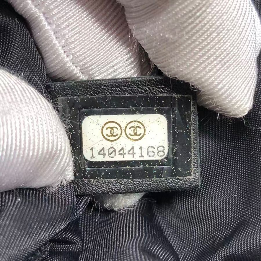 二手Chanel香奈兒tote購物袋全皮單肩包,配件塵袋-6
