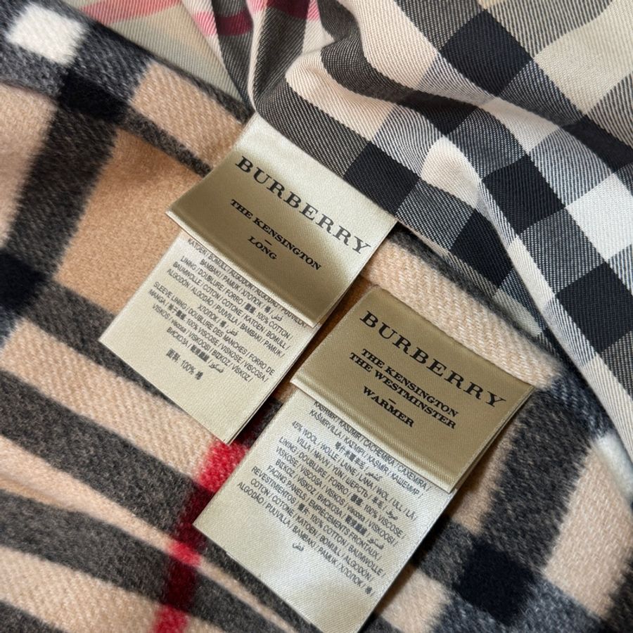 BURBERRY英國蜜色兩件式風衣UK6-11