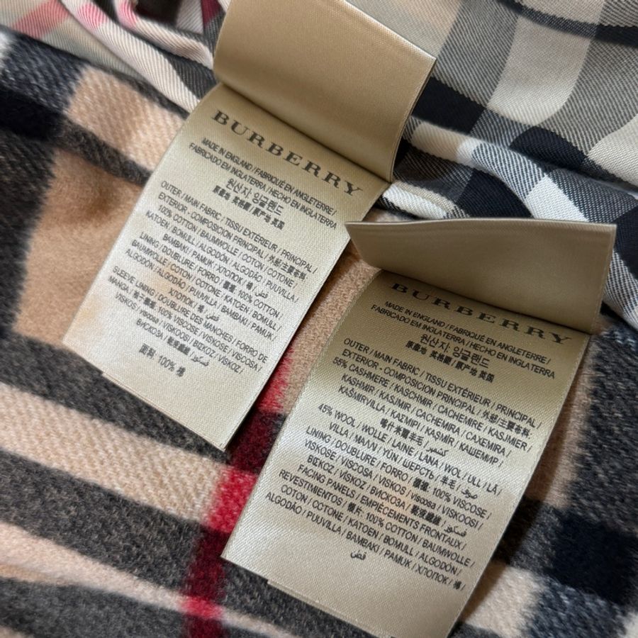 BURBERRY英國蜜色兩件式風衣UK6-12