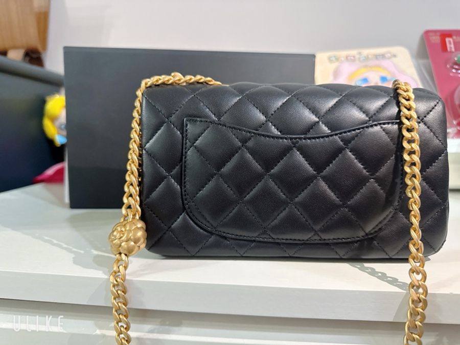 Chanel cf mini 山茶花調節扣-2