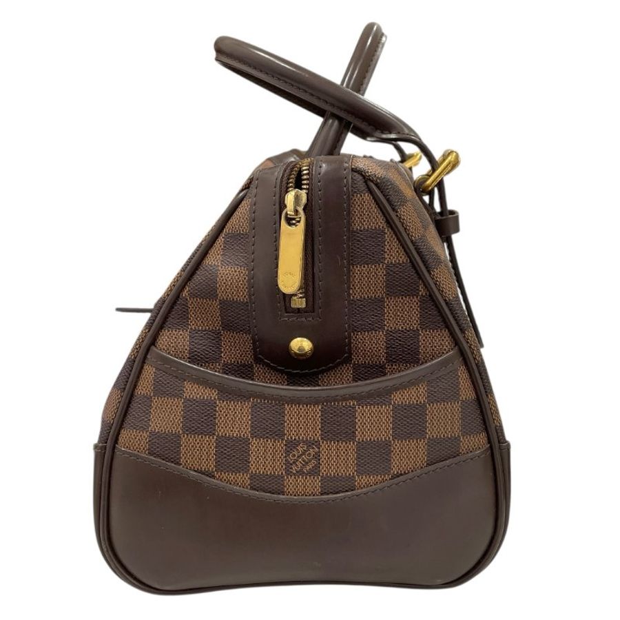 LOUIS VUITTON 路易威登 N52000 Berkeley MM 棋盤格 手提包 金釦-3