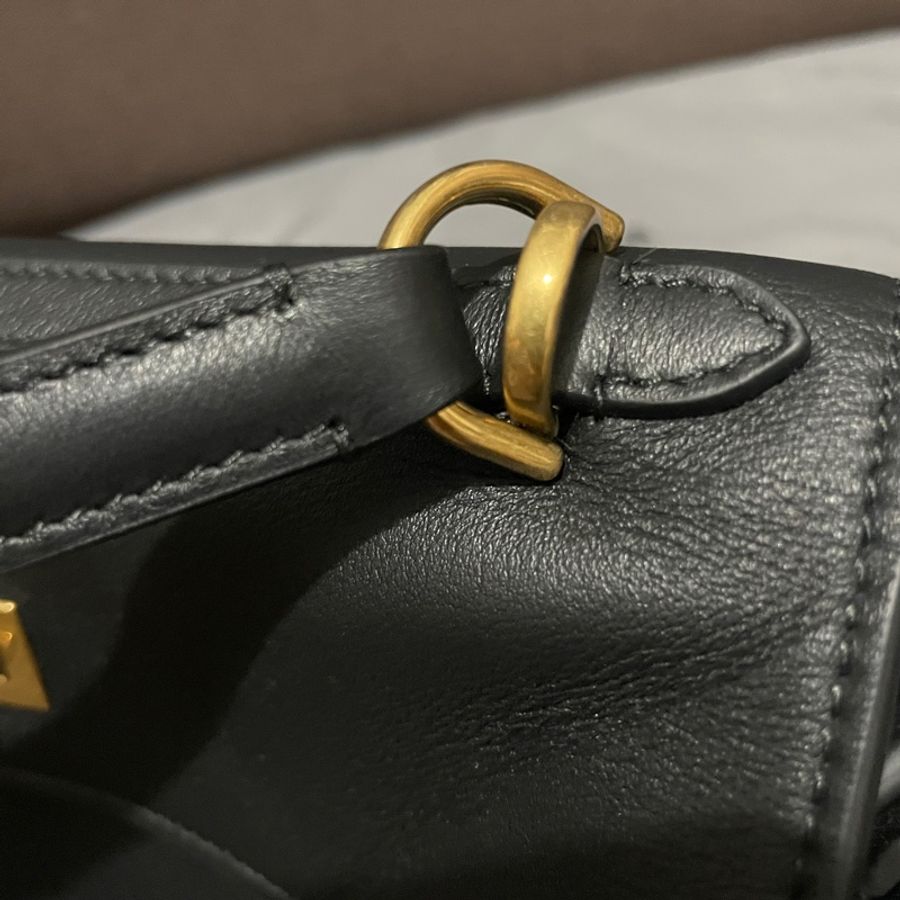 BALENCIAGA 巴黎世家 黑色牛皮 Rodeo Small 兩用包-3