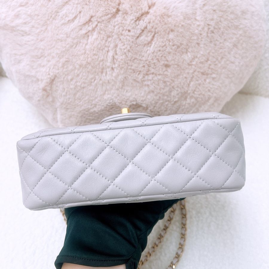 Chanel mini cf 20 香芋紫金球-2