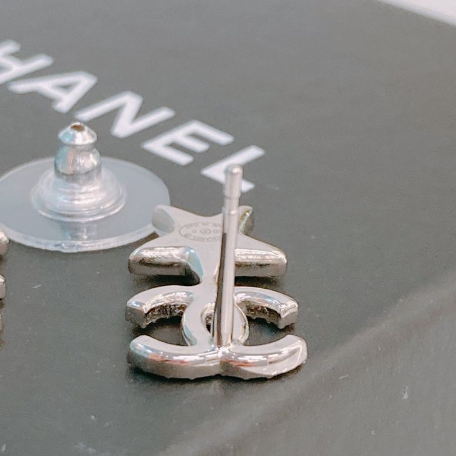 MS0383 Chanel 香奈兒 星星 水鑽 耳環 Star With CC Logo Earrings Crystal x PHW-5