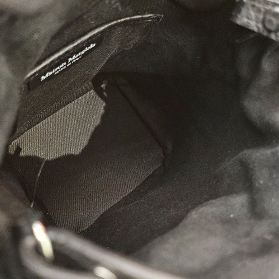 🎊佳節特賣🎁Maison Margiela 5 AC Bucket 小牛皮水桶包 黑色-9