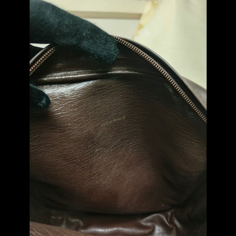 ㊣✨CHANEL✨香奈兒 小香 老香 可可色 咖啡色 拼接 異材質 Vintage 相機包 腋下包/二手包/二手精品🌳二手樹屋🌳-34