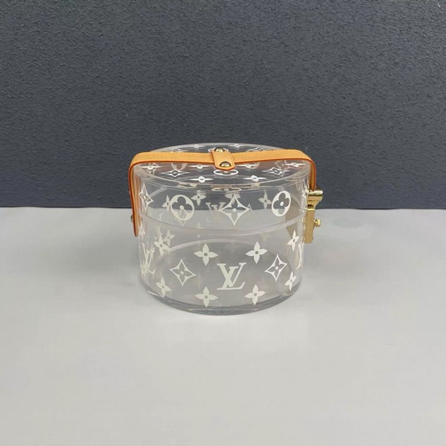 Louis Vuitton · 經典老花壓克力透明飾品盒 #玩家必備🔥-7