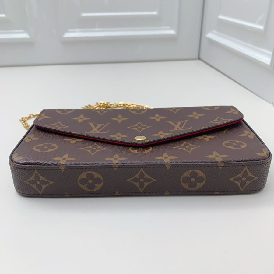 LV老花三合一鏈條包-4