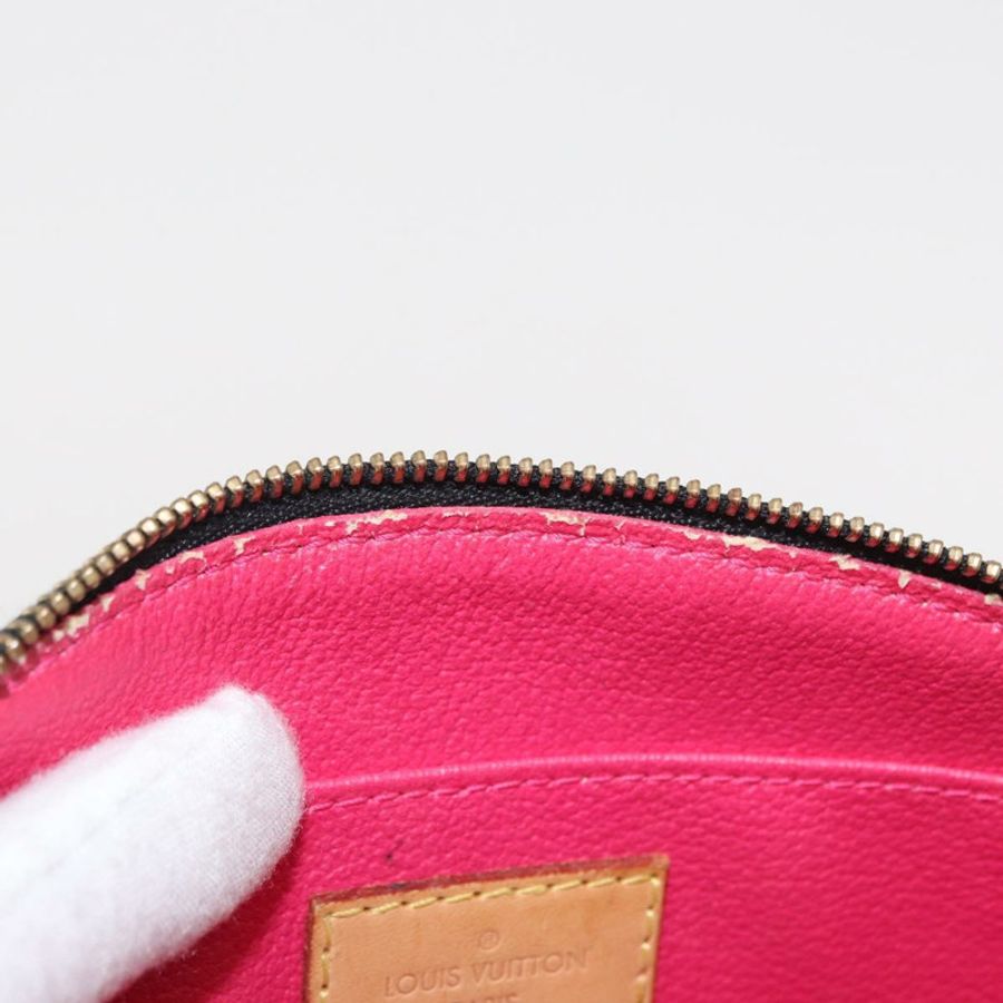 【日本直送】路易威登 Multicolor Pochette 化妝包 黑色 M47355 LV Auth 134365V-8