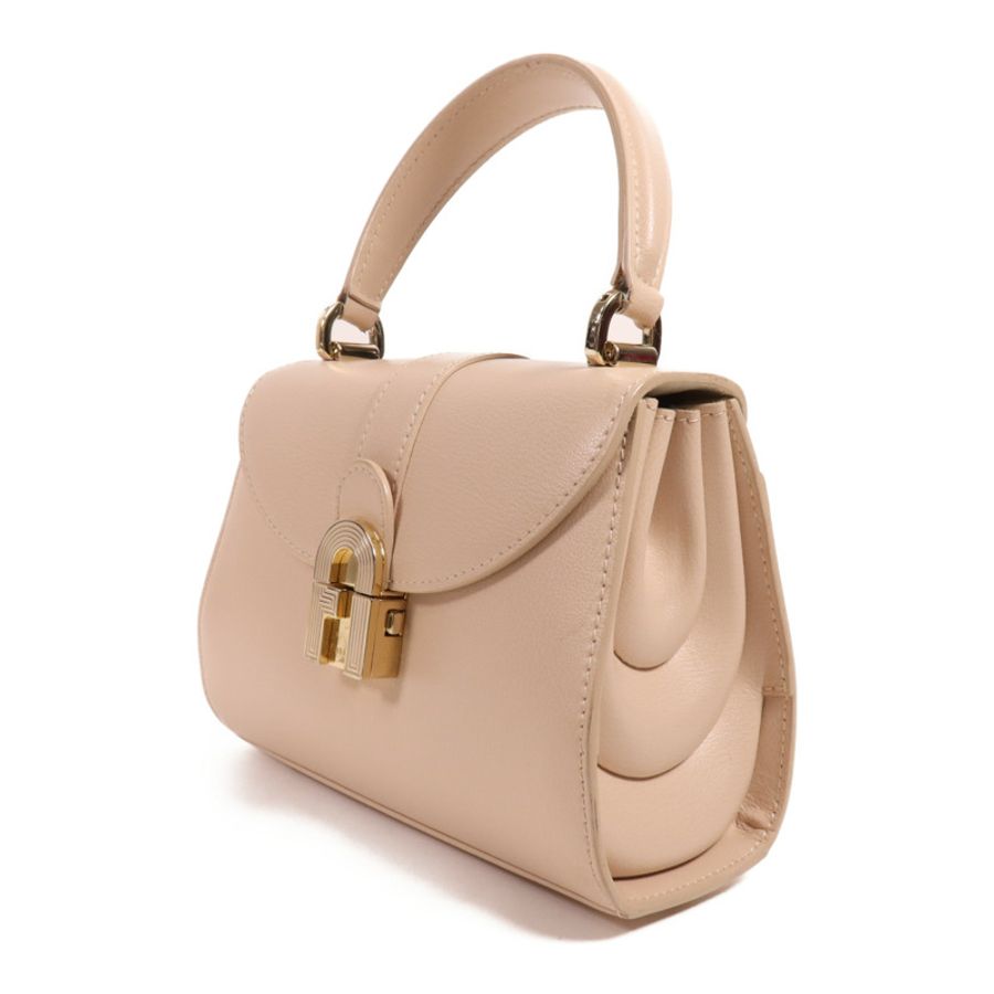 Furla 羊皮皮革1927 Opera金扣手挽肩背兩用袋-2