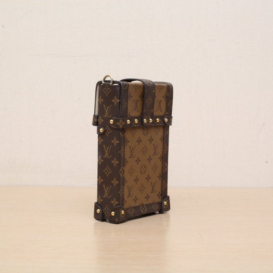 LOUIS VUITTON TrunkVertical手機包拼色PVC2019肩背包-4