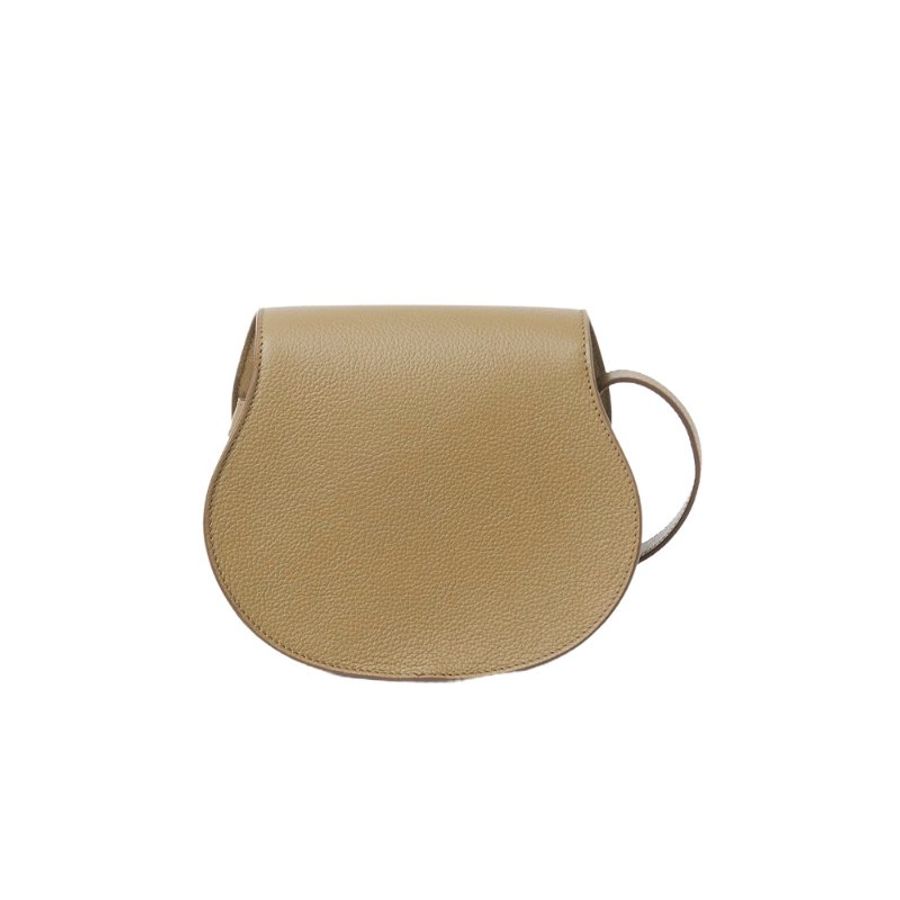 Chloe Small Marcie Saddle Crossbody Bag for Women in Pottery Green - 	CHC22AS680I31-38I-2