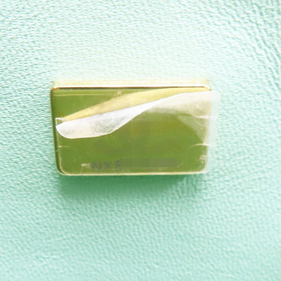綠色菱格紋羊皮鍊肩背金扣【CHANEL 香奈兒】 A35200-7