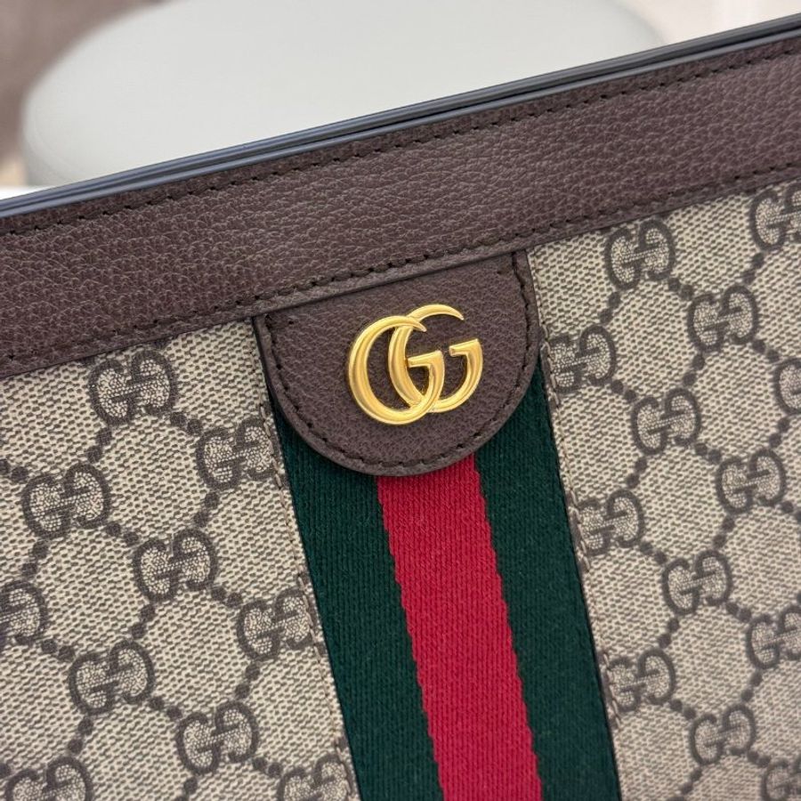 *SHIHNA名牌精品* Gucci Ophidia GG 金鏈磁吸夾子包-1