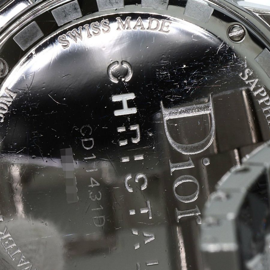 Christian Dior CD11431D 水晶計時鑽石腕錶,不鏽鋼材質,男款-21