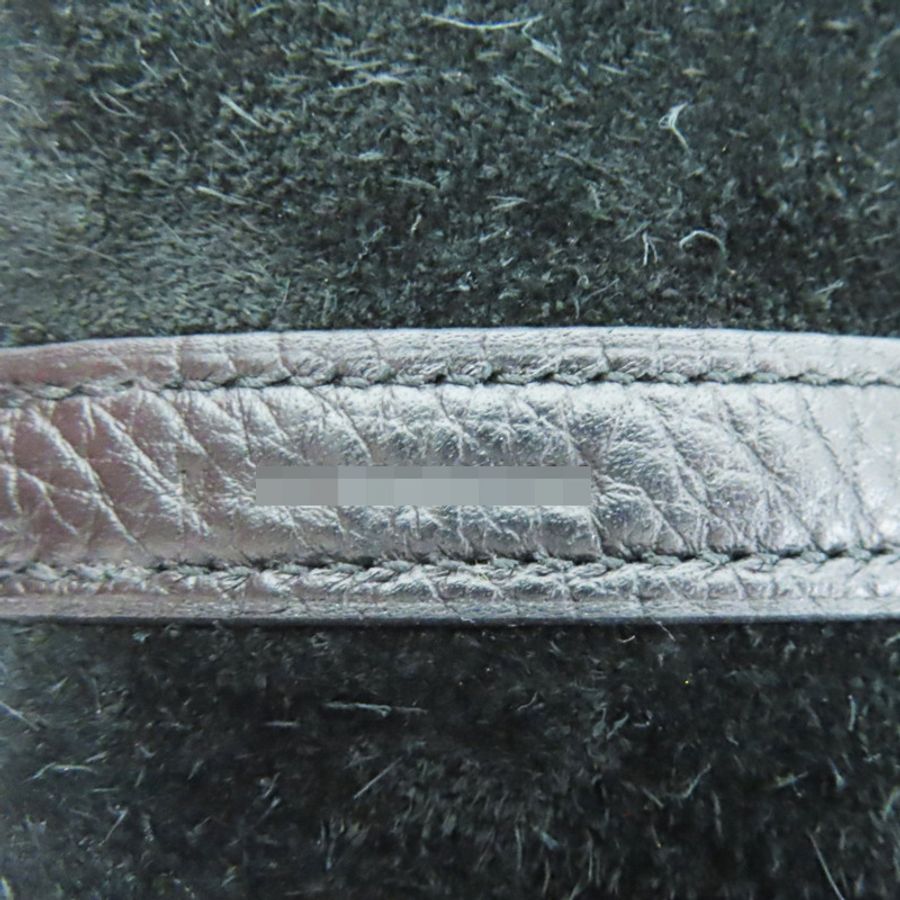 黑色 Taurillon牛皮 Picotin Lock 22 手提包 U刻 銀扣【HERMES 愛馬仕】-6