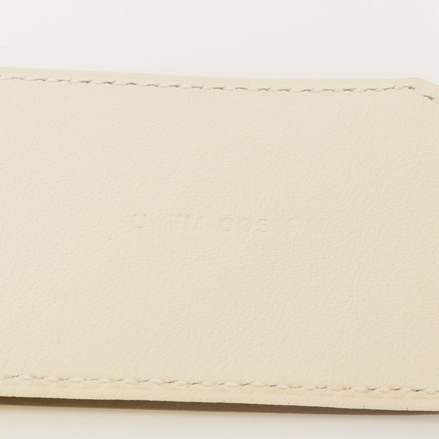 HERMES Swift/Epsom皮革Kelly Pocket Strap銀扣肩帶-9