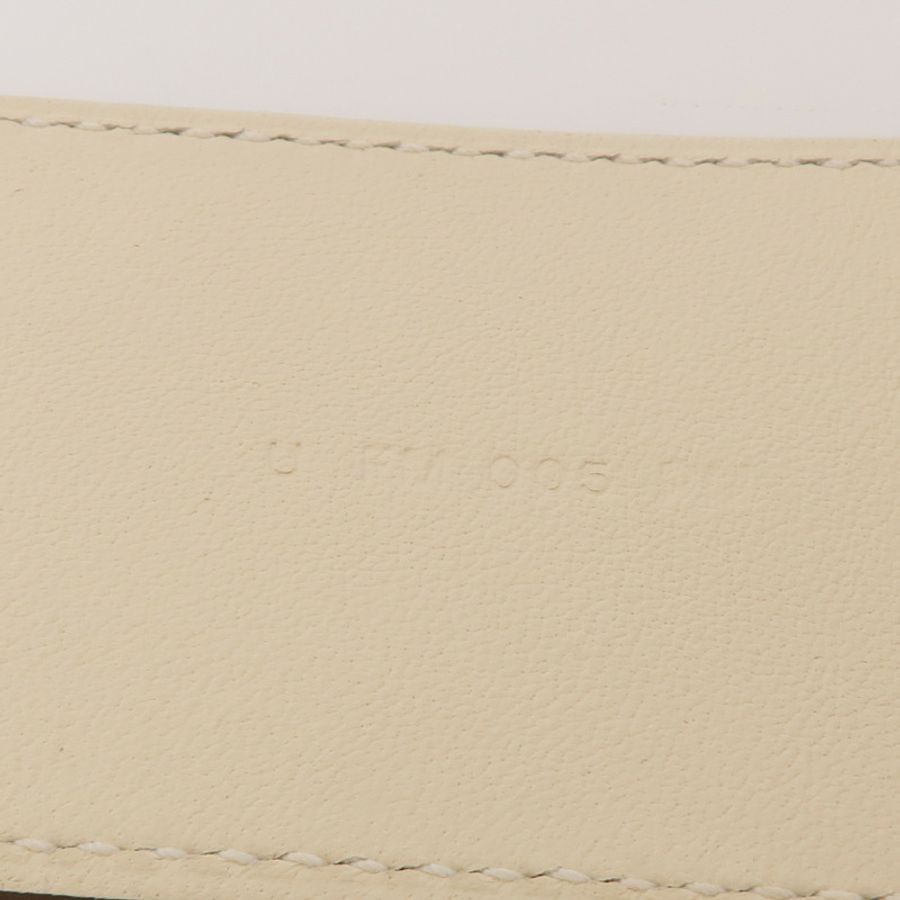 HERMES Swift/Epsom皮革Kelly Pocket Strap銀扣肩帶-10
