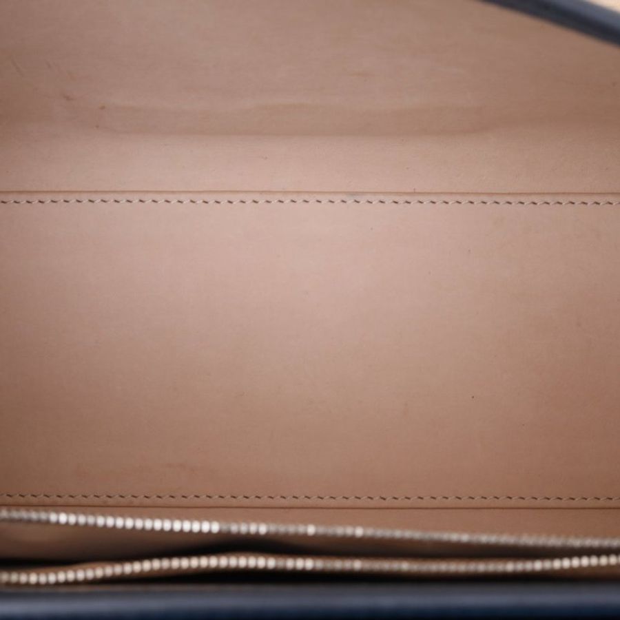 MOYNAT RejanePetite26藍色牛皮肩背包-3