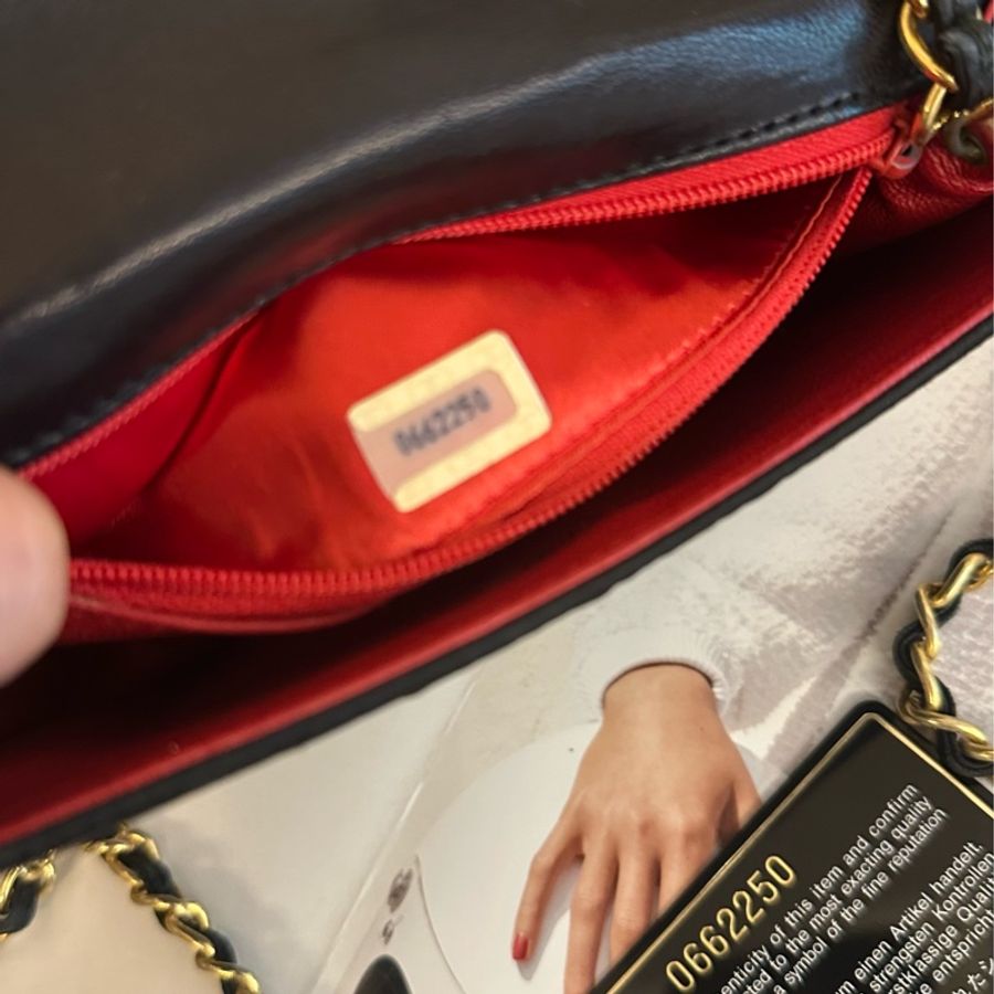 (MYMluxurybag) 🩵激安🩵Chanel 17cm 黑金 WOC 鏈條袋 古董袋肩背包 斜背袋-26