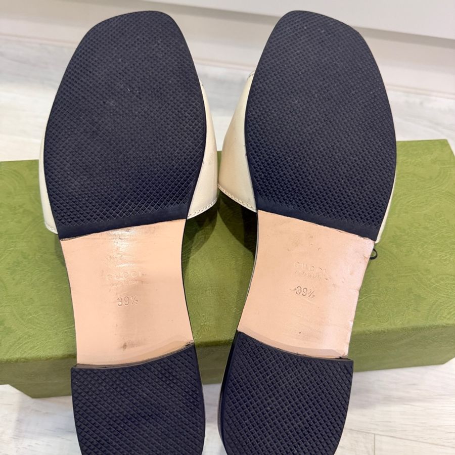 Gucci皮質拖鞋-2