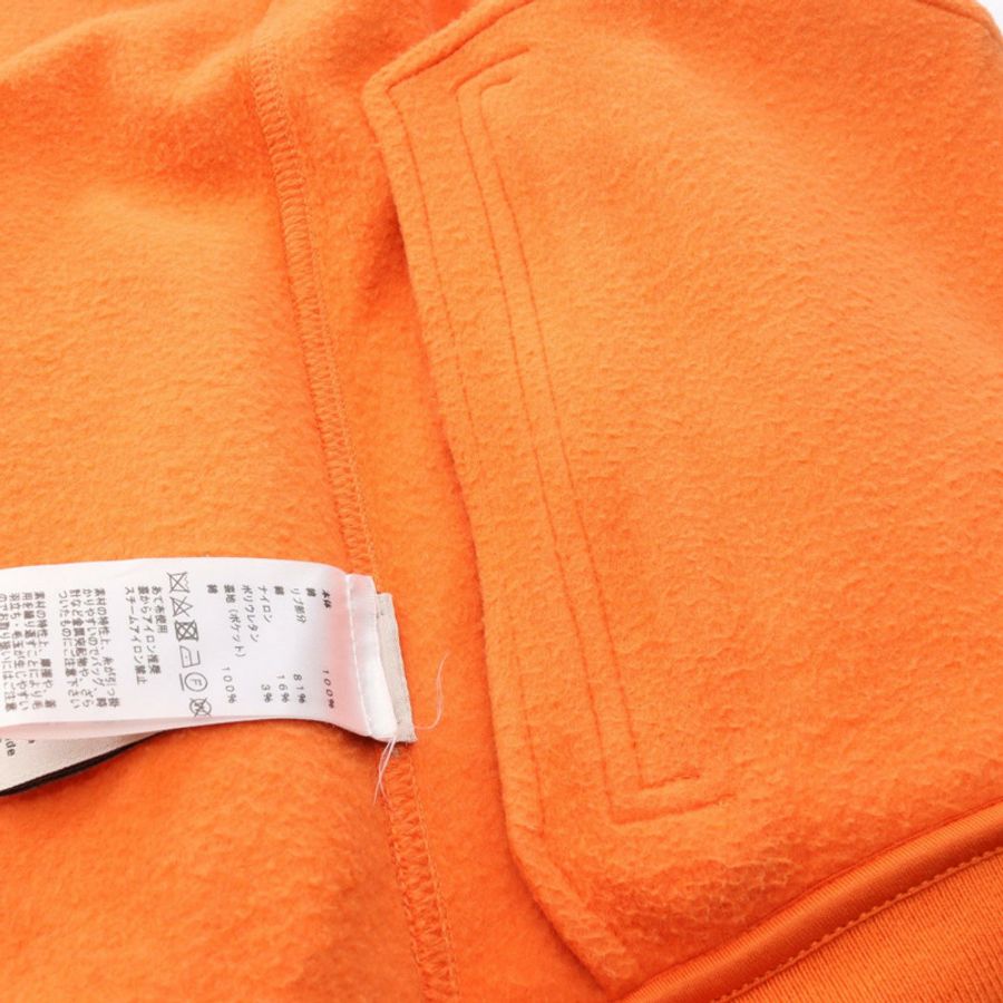 愛馬仕 (HERMES) Serie Button Teddy Blouson Jacket 棉質橙色灰色二手男士 XS 碼-9