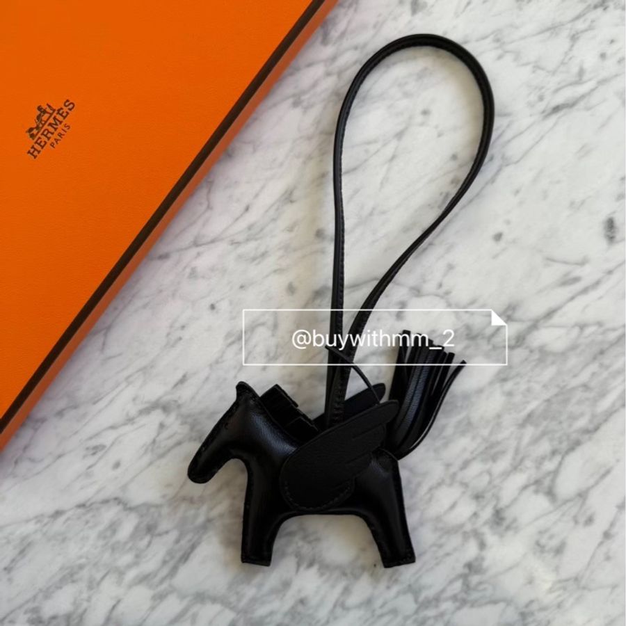 現貨💎Hermes黑色小飛馬 Rodeo pm-2