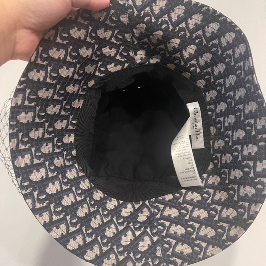 Dior老花漁夫帽網紗款Angelababy同款超火超難買的 系列-10