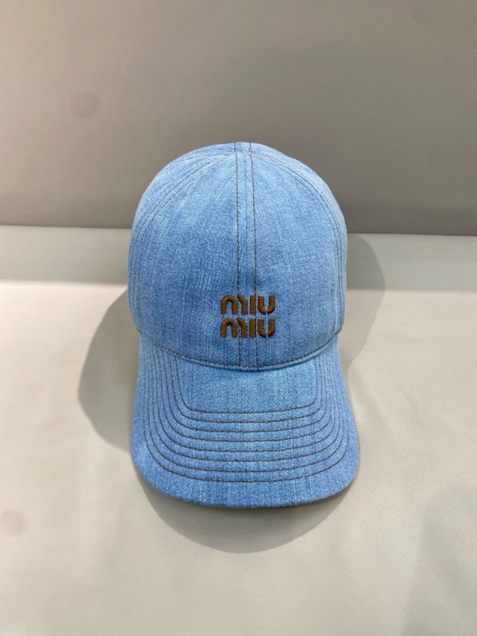 Miu Miu (5HC369) 棒球帽 #S M L-0
