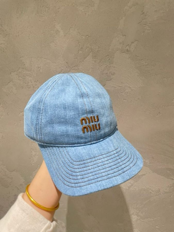 Miu Miu (5HC369) 棒球帽 #S M L-1