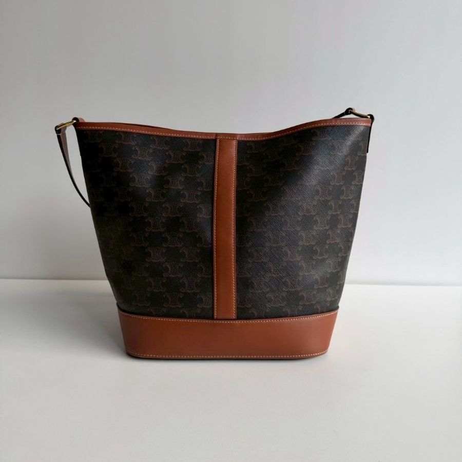 98新🫰🏻 Celine 瑟琳 老花水桶 中號-8