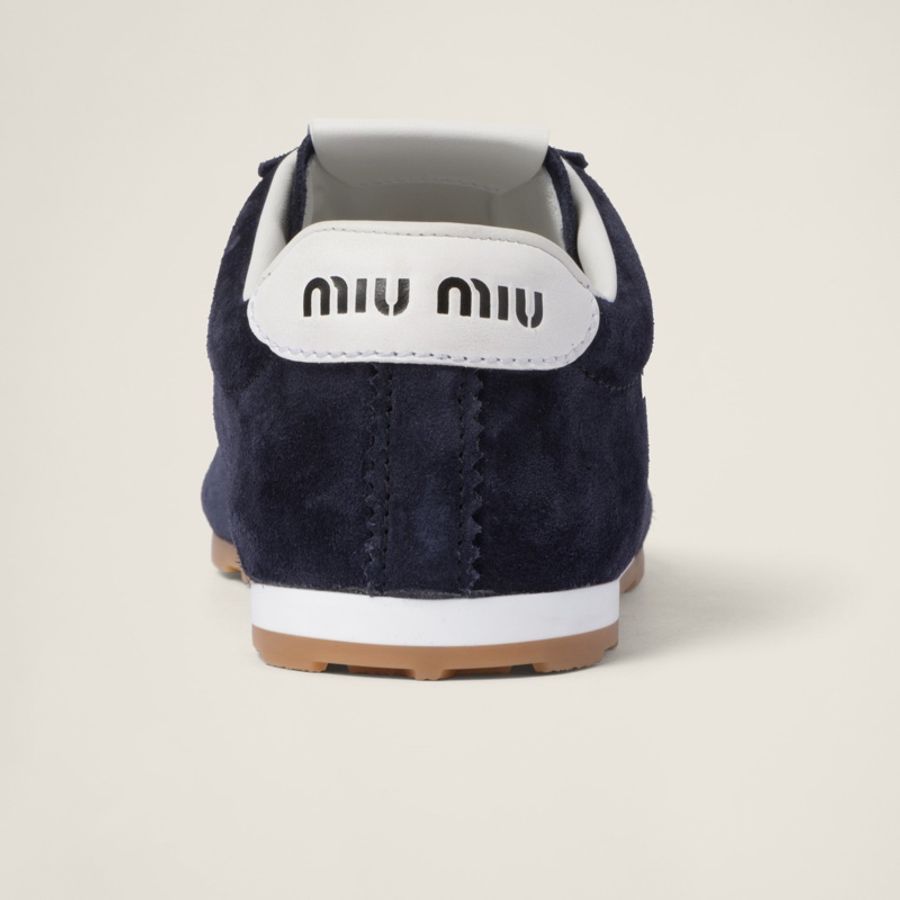 miu miu Plume 麂皮運動鞋 全新-3