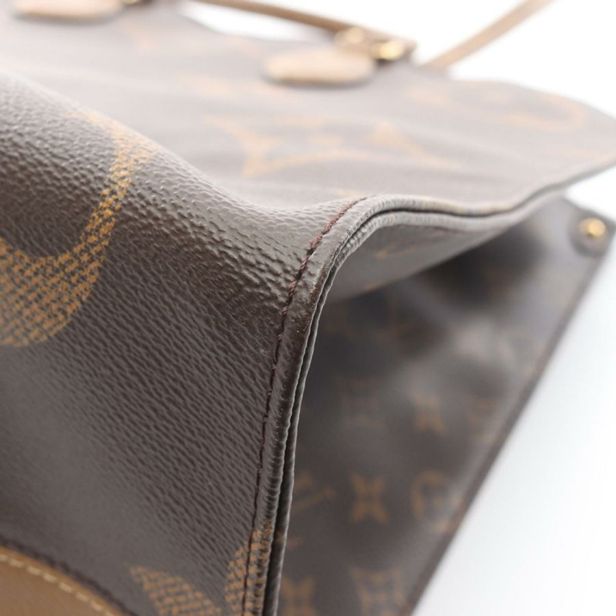 路易威登 On the Go GM 手提單肩包 M44576 Monogram Giant Reverse-7