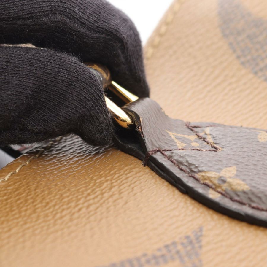 路易威登 On the Go GM 手提單肩包 M44576 Monogram Giant Reverse-11