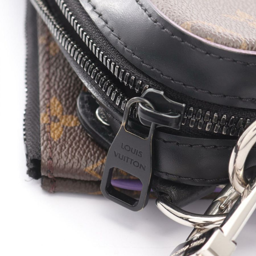 路易威登 Trio 斜背包 M46266 Monogram 帆布棕色馬卡薩皮革-10