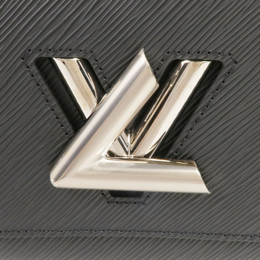 LOUIS VUITTON Epi Twist MM銀扣手挽肩背兩用袋-10
