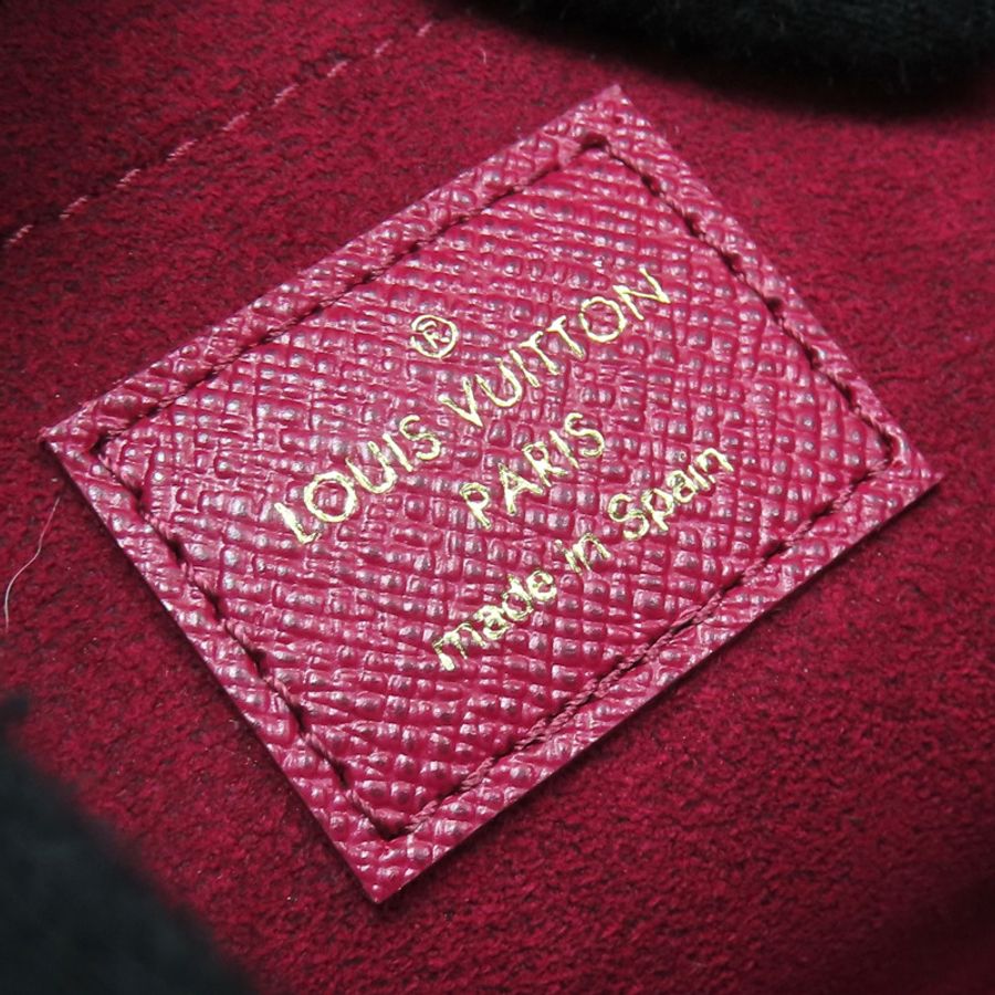 原棕色花帆布 Pochette Felicie 肩背 M61276【LOUIS VUITTON LV 路易威登】 M81896-9