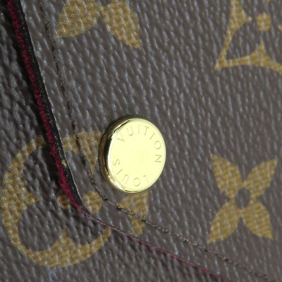 原棕色花帆布 Pochette Felicie 肩背 M61276【LOUIS VUITTON LV 路易威登】 M81896-12