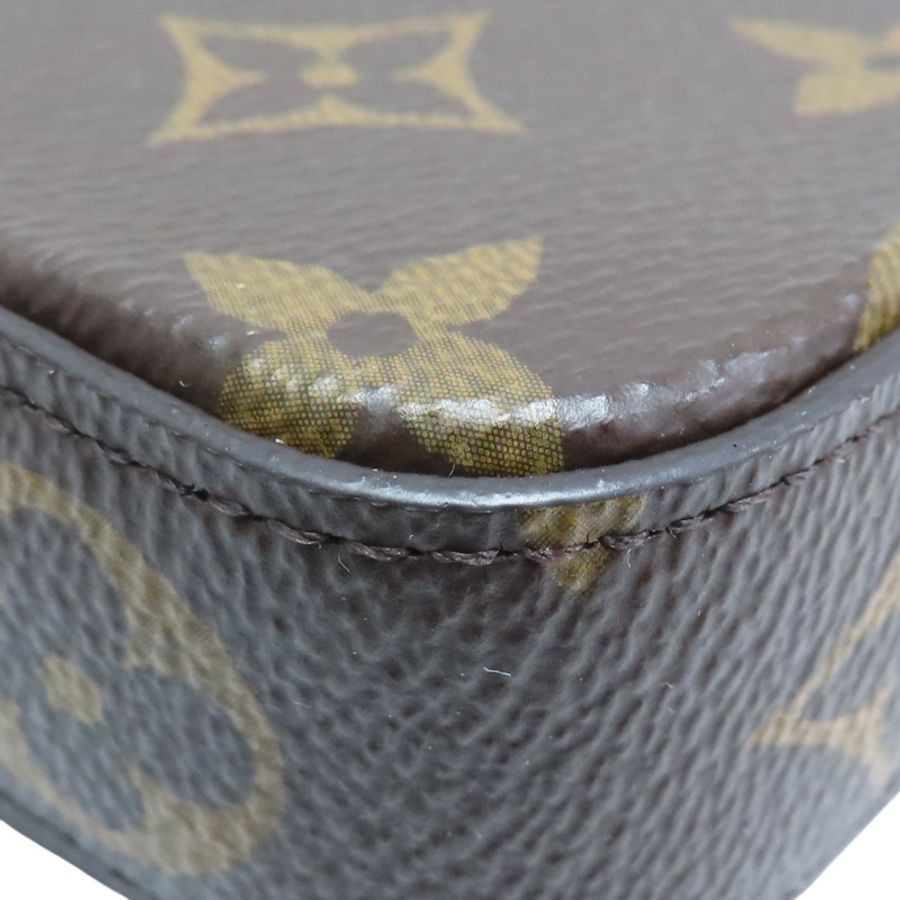 原棕色花帆布 Pochette Felicie 肩背 M61276【LOUIS VUITTON LV 路易威登】 M81896-19