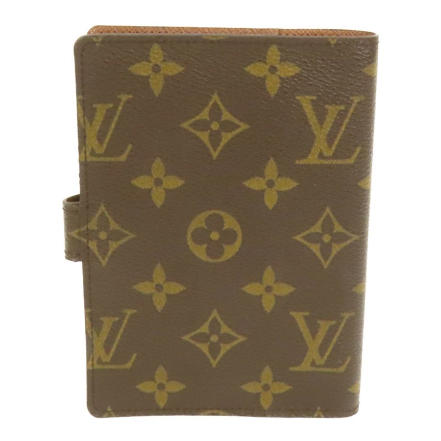 LOUIS VUITTON Monogram Agenda Cover金扣記事本封套-1