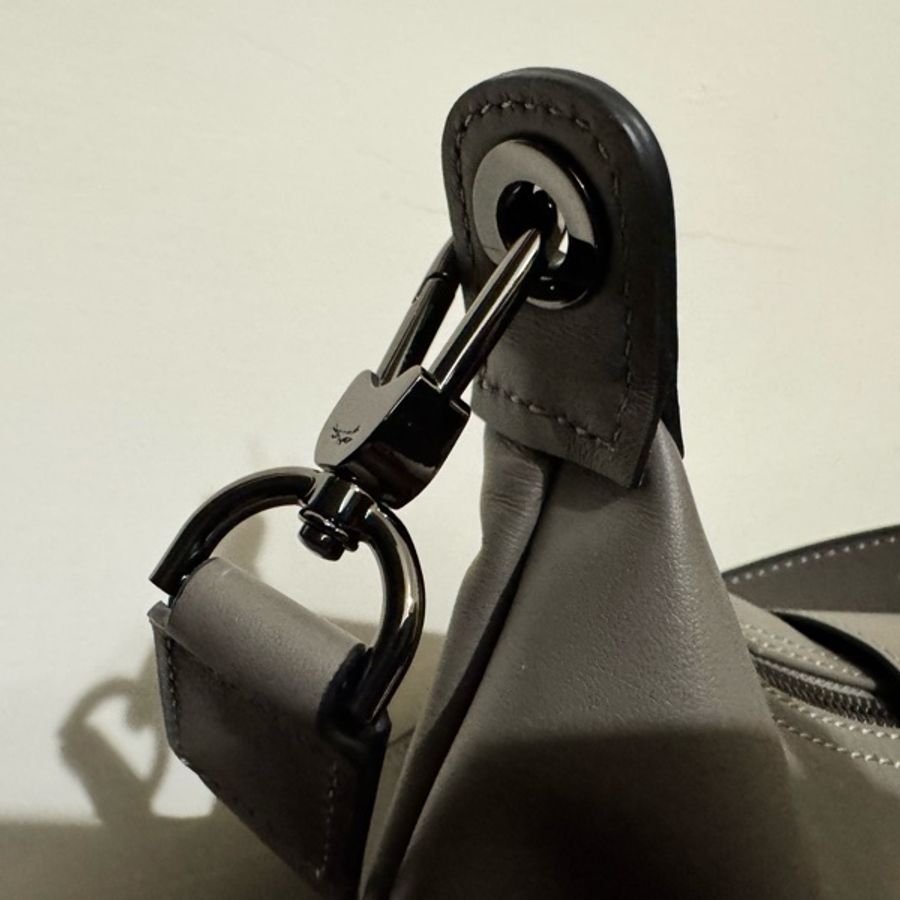 LONGCHAMP HOBO 斑鳩灰(二手) 114/10/12 購入-10