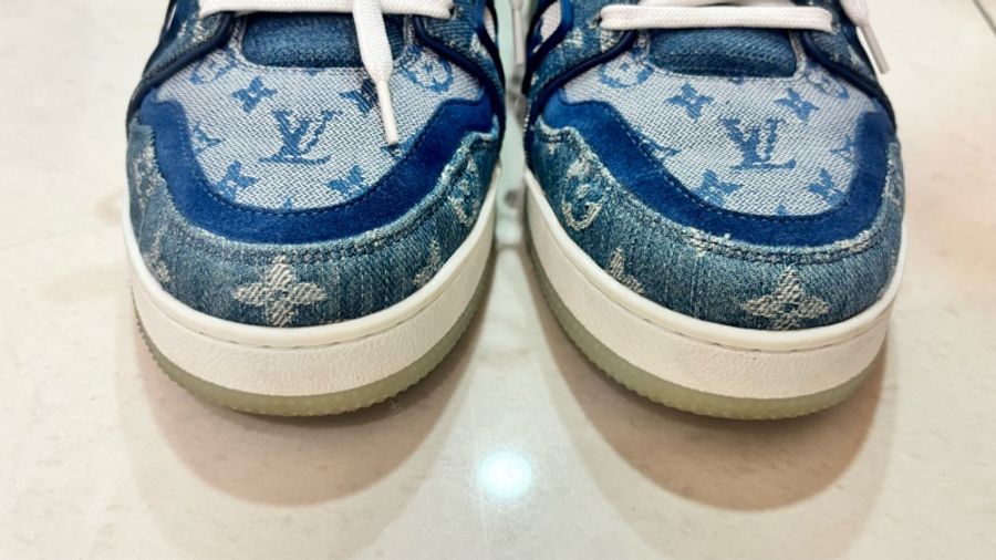 Louis Vuitton LV Trainer 滿版牛仔老花-3