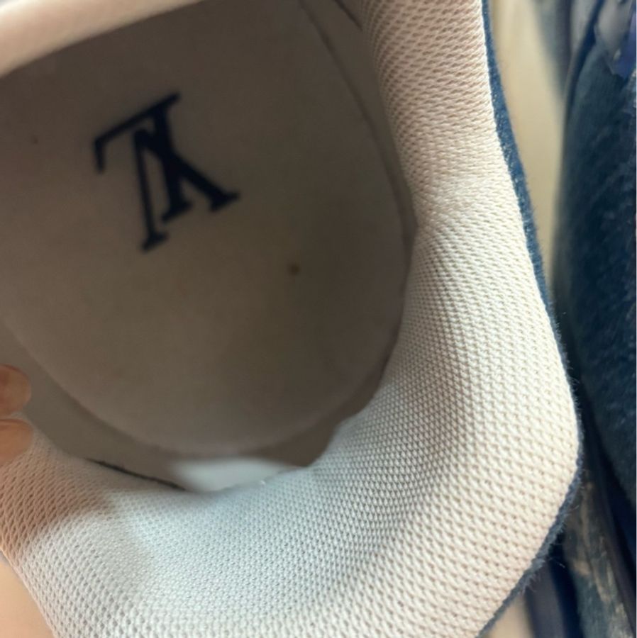 Louis Vuitton LV Trainer 滿版牛仔老花-7