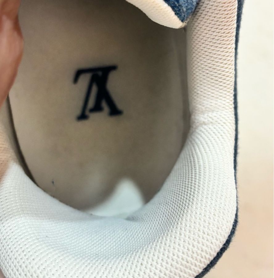 Louis Vuitton LV Trainer 滿版牛仔老花-8