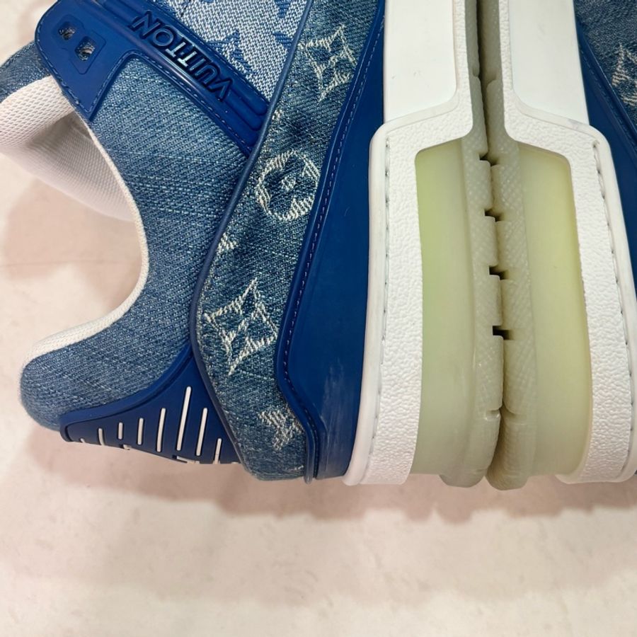 Louis Vuitton LV Trainer 滿版牛仔老花-14