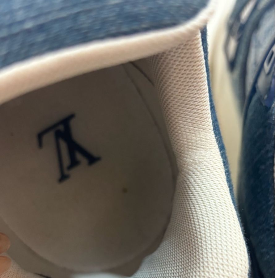 Louis Vuitton LV Trainer 滿版牛仔老花-17