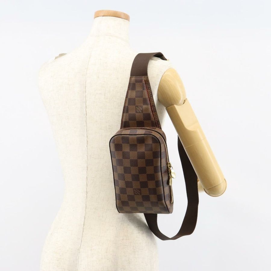 【日本直送】路易威登 Damier Ebene Geronimos 單肩包 N51994 LV 正品 149561V-22